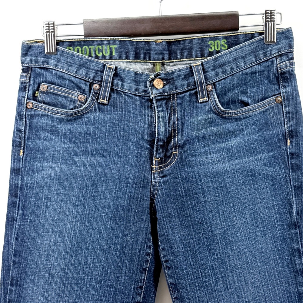 J.Crew Bootcut Jeans Women 30S Blue Excellent Stretch Made in USA - Picture 2 of 12